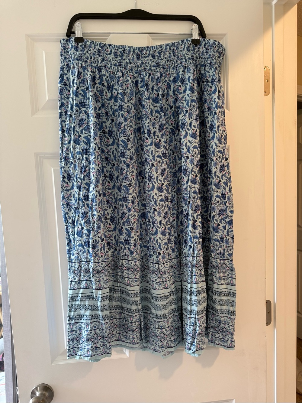 J. Jill Floral Maxi Skirt